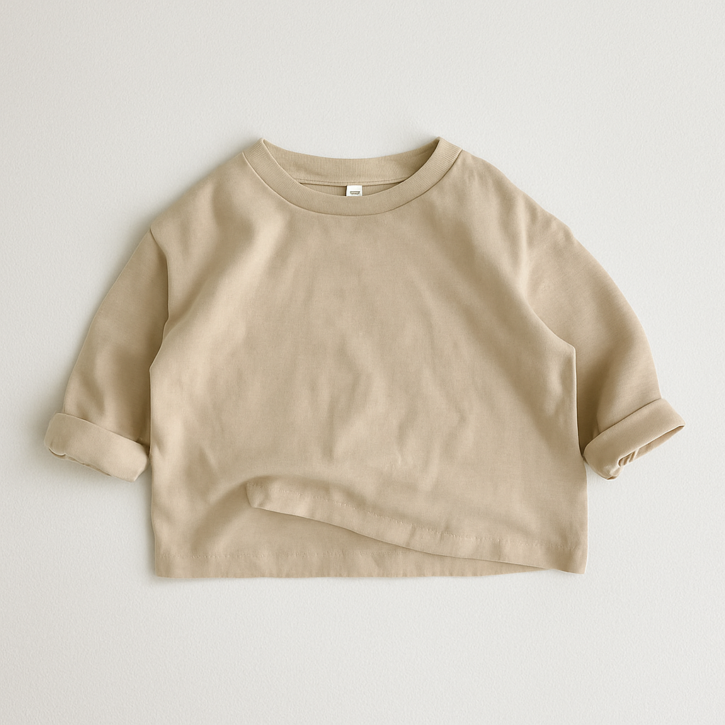Stijlvolle Basic Kinder T-shirt – Comfort & Kwaliteit voor Elke Dag