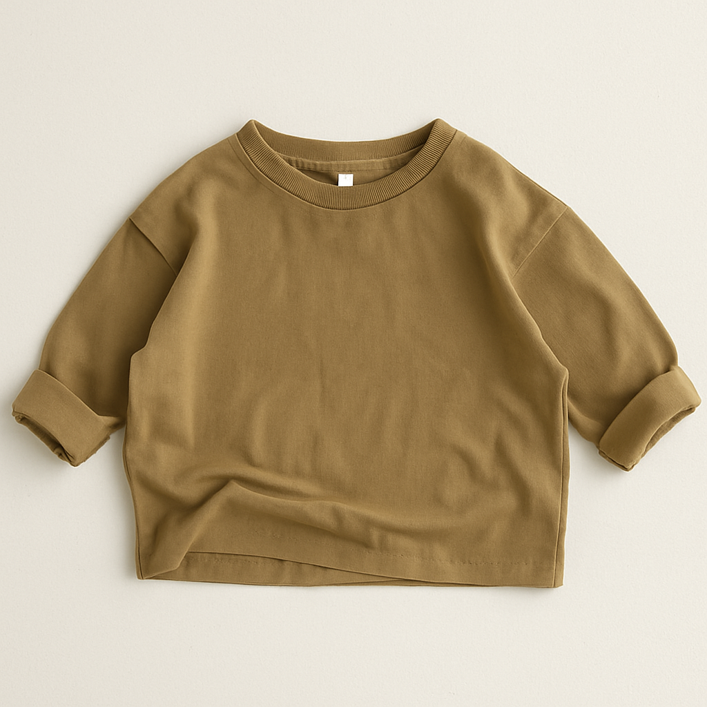 Stijlvolle Basic Kinder T-shirt – Comfort & Kwaliteit voor Elke Dag