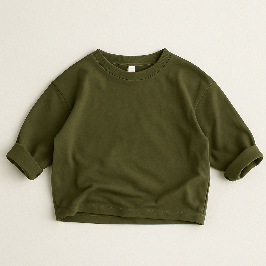 👕 Stijlvolle Basic Kinder T-shirt – Comfort & Kwaliteit voor Elke Dag