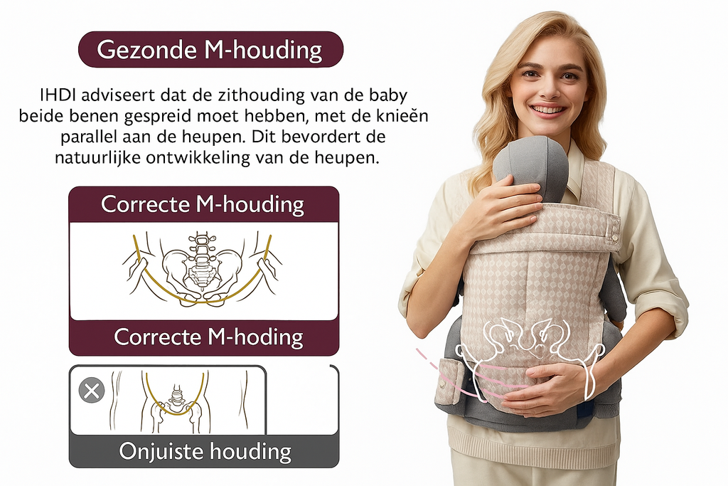 Comfortabele Draagzak – Dichtbij je kleintje, waar je ook gaat