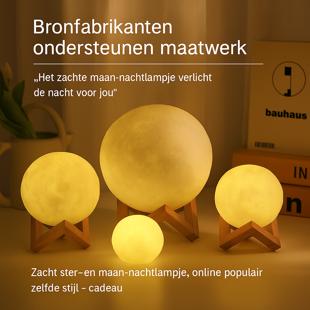 Magisch Maanlampje – Zacht licht voor dromerige nachten 🌙✨