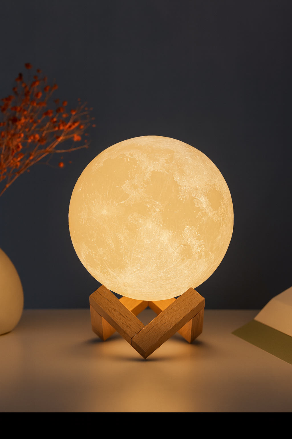 Magisch Maanlampje – Zacht licht voor dromerige nachten 🌙✨