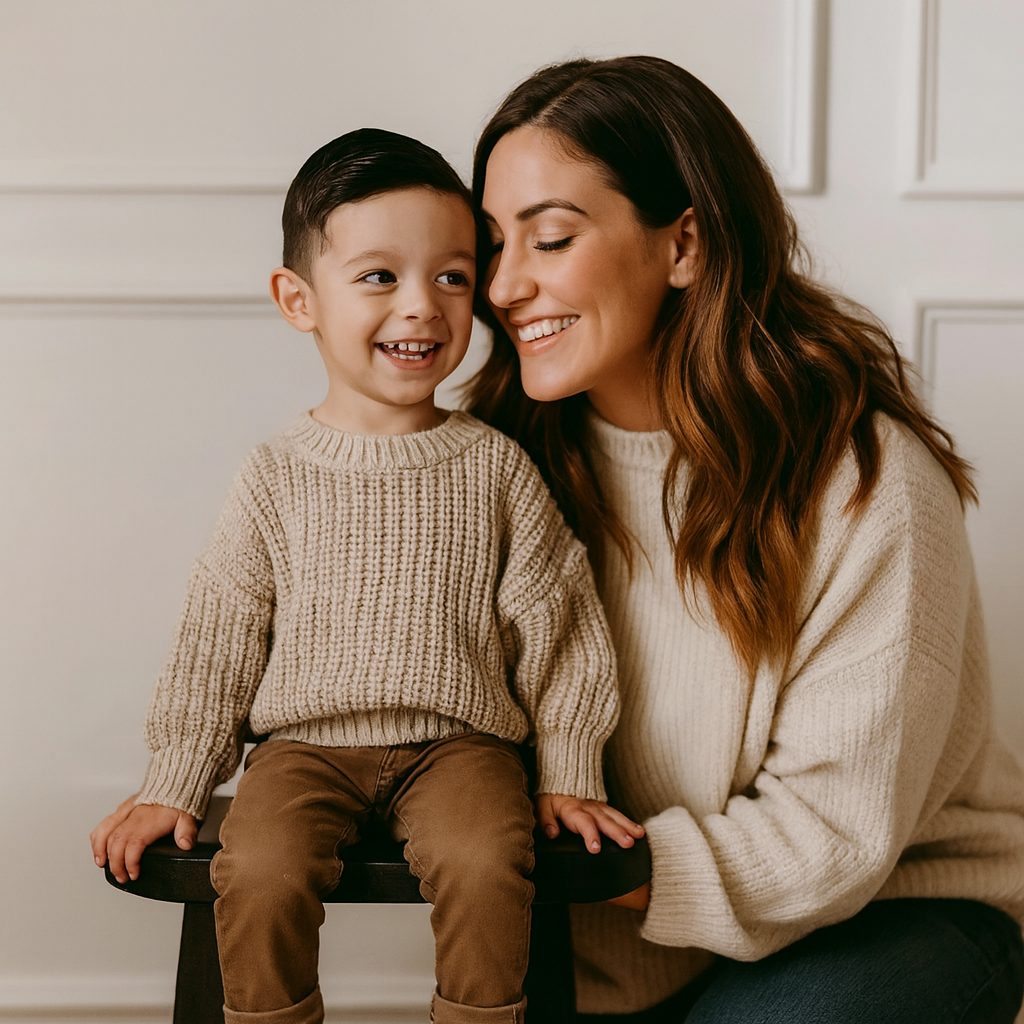 Gebreide Babysweater – Dikke Katoenen Trui voor Herfst &amp; Winter