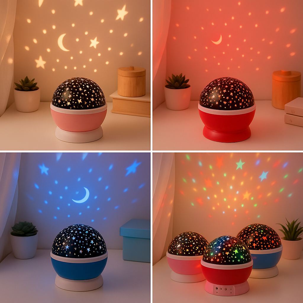 🌌 Galaxy Projector Sterrenhemel – Magische nachtlamp voor kinderen 🌌