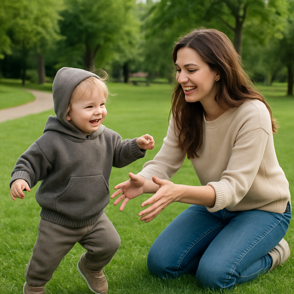 🧶 Warme Gebreide Kindertrui met Capuchon – Comfort & Stijl in één