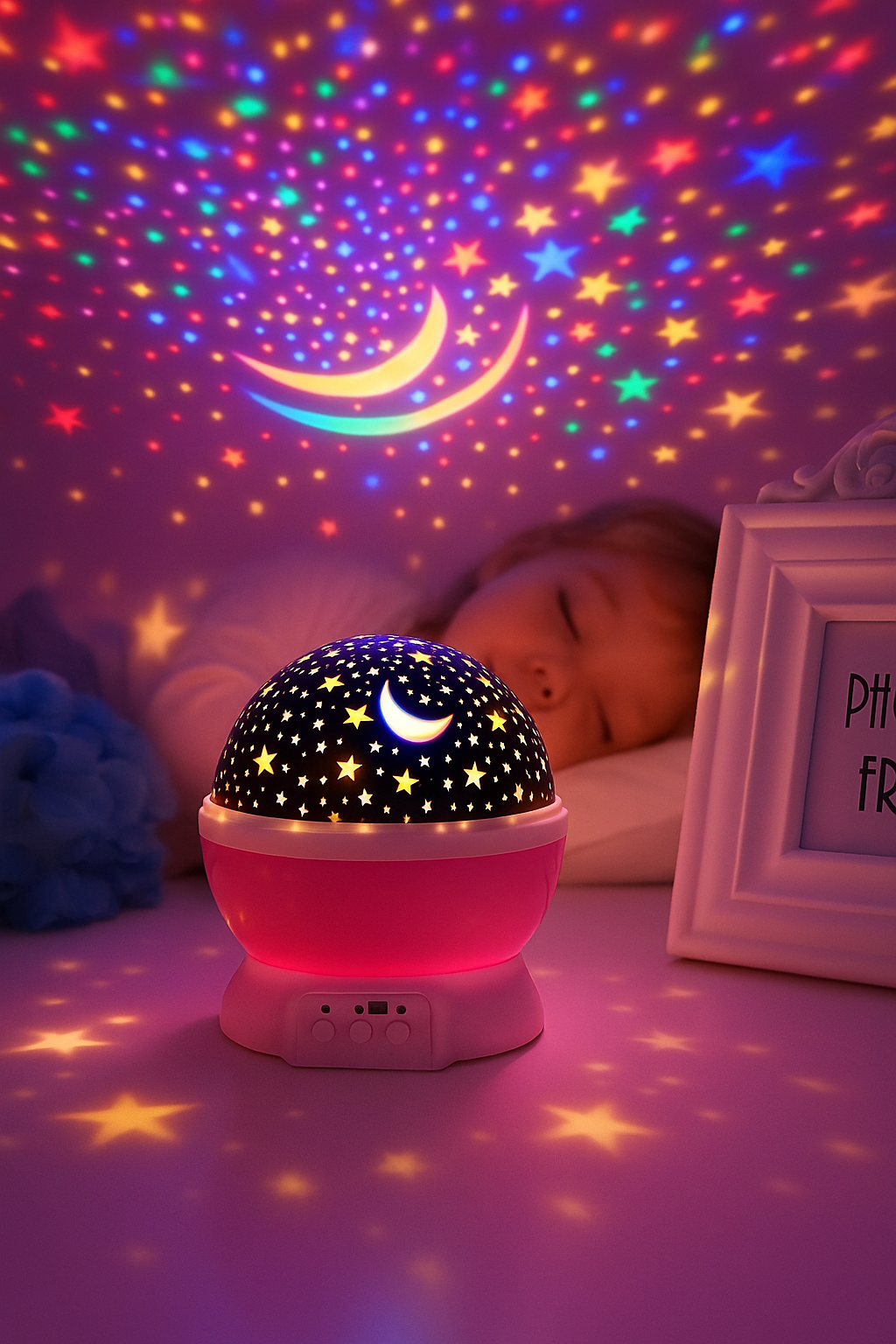 🌌 Galaxy Projector Sterrenhemel – Magische nachtlamp voor kinderen 🌌