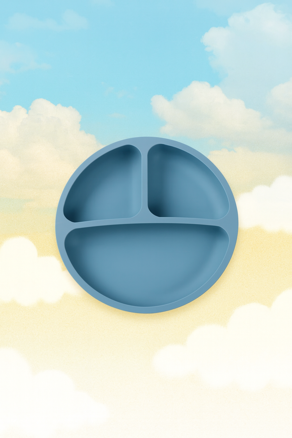 Baby veilige Siliconen Eetplaat – Met Sterke Zuignap & Vrolijk Design