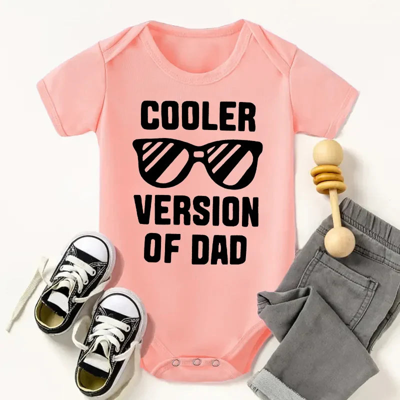 Cooler Version of Dad” Romper – Stoer & Grappig