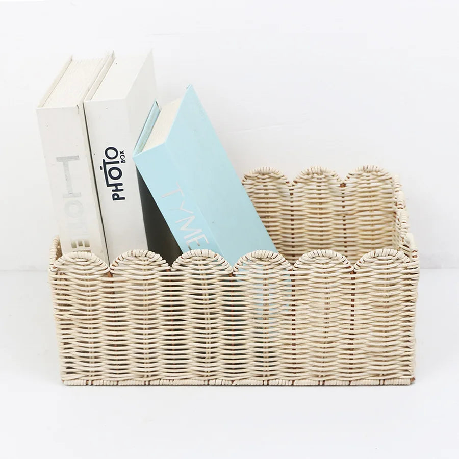 Rotan Opbergmand – Voor Baby- en Peuterspulletjes