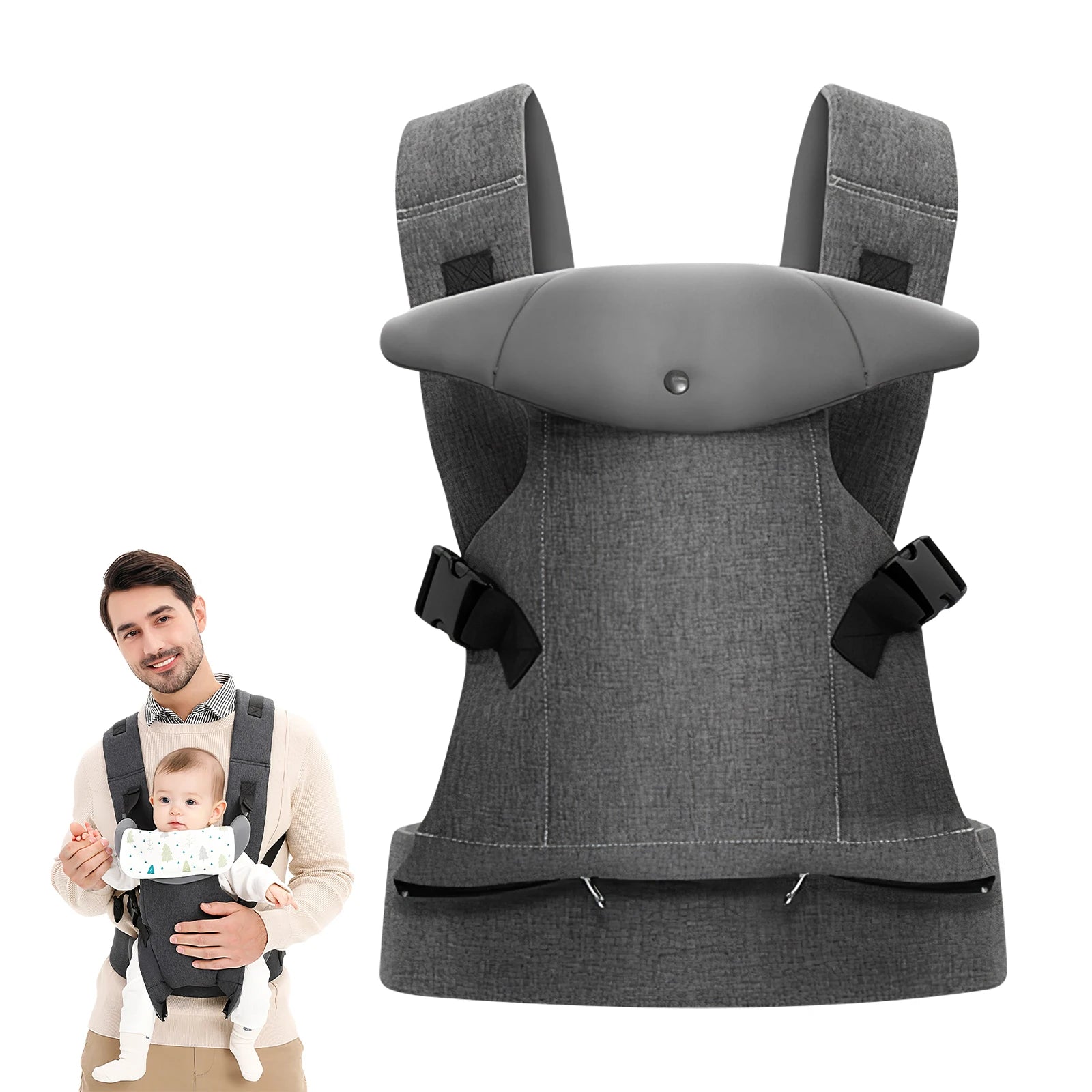 👶 Ergonomische Multifunctionele Draagzak – Comfort voor jou en je kleintje