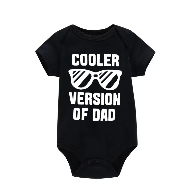 Cooler Version of Dad” Romper – Stoer & Grappig
