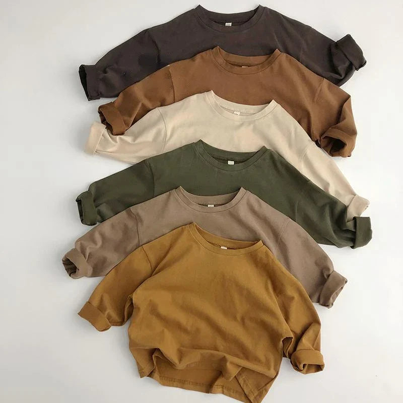 Stijlvolle Basic Kinder T-shirt – Comfort & Kwaliteit voor Elke Dag