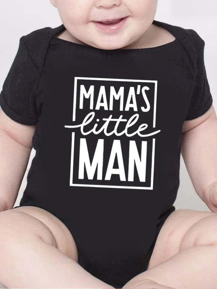 “Mama’s Little Man” Romper – Voor de liefste kleine vent