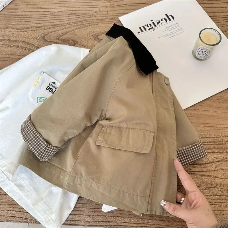 🧥 Trendy Kinder Windjack – Comfortabel & Stijlvol