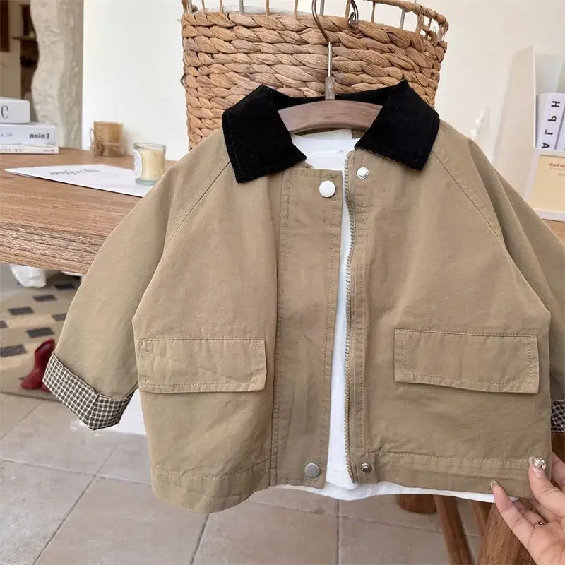 🧥 Trendy Kinder Windjack – Comfortabel & Stijlvol