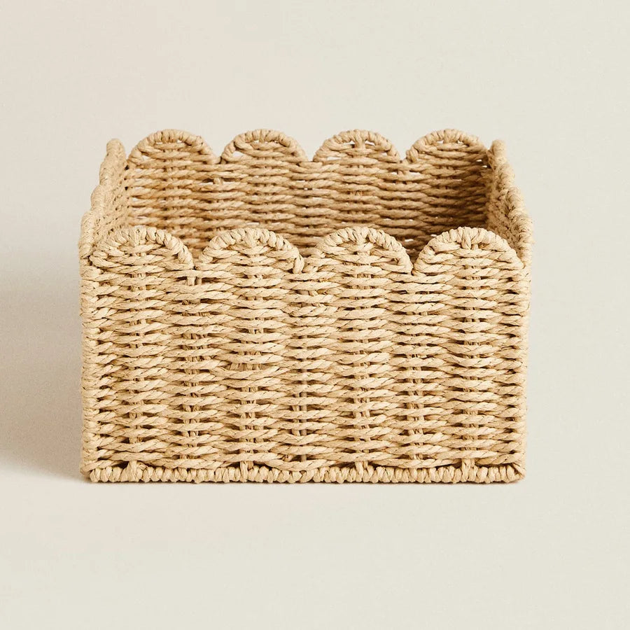 Rotan Opbergmand – Voor Baby- en Peuterspulletjes