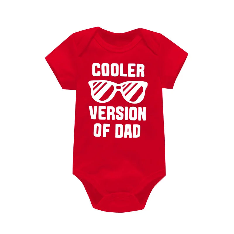 Cooler Version of Dad” Romper – Stoer & Grappig