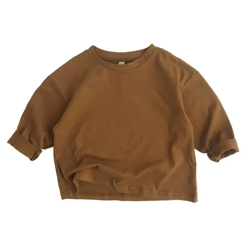 Stijlvolle Basic Kinder T-shirt – Comfort & Kwaliteit voor Elke Dag
