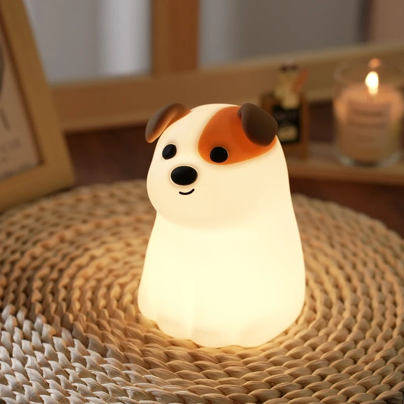 Siliconen LED Nachtlampje – Capybara &amp; Vriendjes