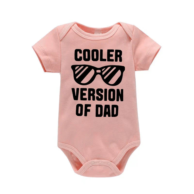 Cooler Version of Dad” Romper – Stoer & Grappig