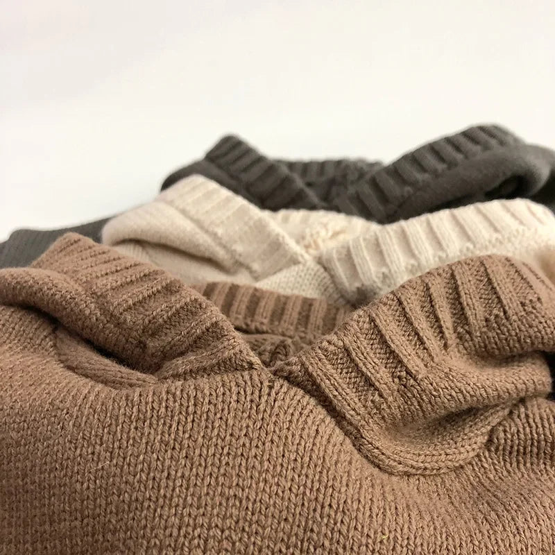 Warme Gebreide Kindertrui met Capuchon – Comfort & Stijl in één