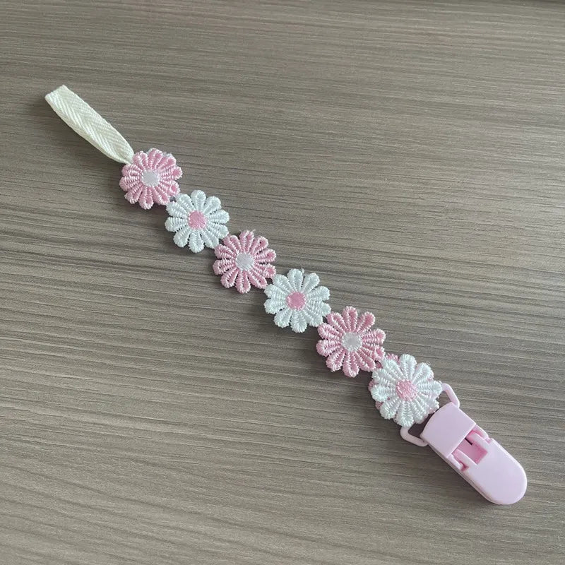 Speenketting ‘Little Daisy’ – Elegant &amp; Natuurlijk met Madeliefjes